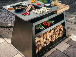 موقد جديد يعمل بالحطب ومدخن في مطبخ برازير – تجربة طهي لا مثيل لها