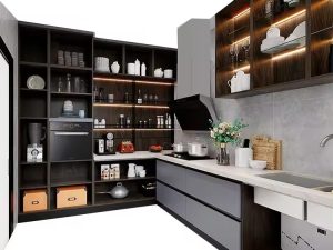 Factory Design Top-End European Modern Kitchen Cabinets – Luxury and Functionality Combined