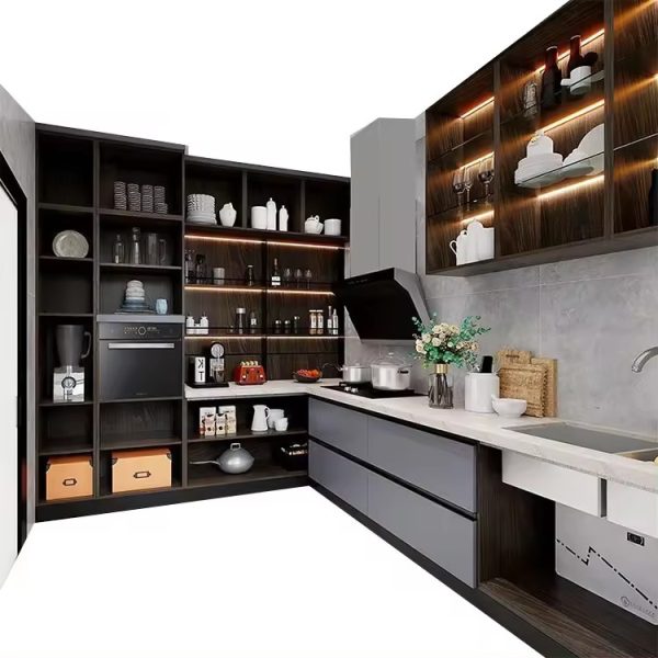 Factory Design Top-End European Modern Kitchen Cabinets – Luxury and Functionality Combined