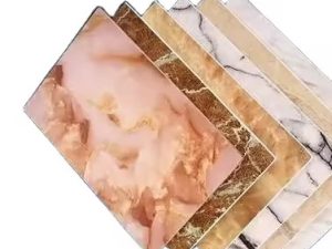 ألواح رخام PVC عالية الجودة مقاومة للأشعة فوق البنفسجية للبيع الساخن