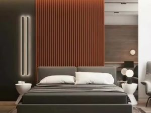 WPC Interior Wall Cladding - Elegant and Durable Wooden Slats Wall Panel