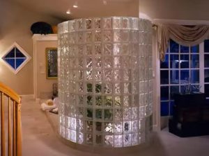 Wholesale Fireproof 19019080mm Clear/Color Glass Blocks – Waterproof Hollow Glass Blocks for Home Decoration and Building Walls