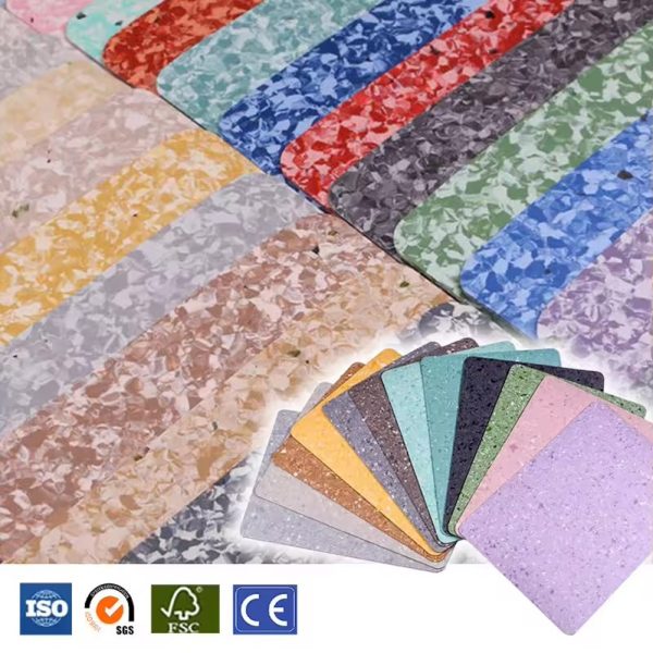 Hospital Anti-Slip Waterproof Vinyl Homogeneous Floor Tile – PVC Vinyl Flooring for Ultimate Safety and Durability