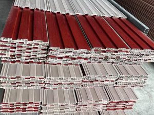 Wholesale Brown 3D Feeling Living Room Fireproof Waterproof Interior WPC Wall Panel