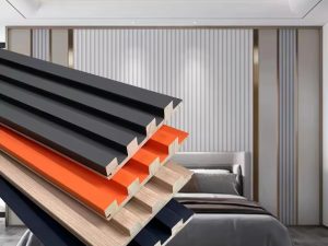 بيع مباشر من المصنع لوحة حائط WPC مزخرفة مقاومة للماء - حل حائط متين وأنيق