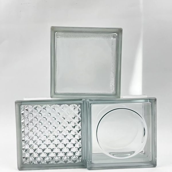 Fireproof/Waterproof 19019080mm Clear/Color Glass Block – Elegant and Functional Building Solution