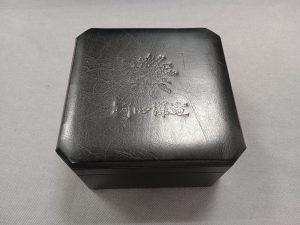Octagonal Black Leather Bracelet Jewelry Package Box