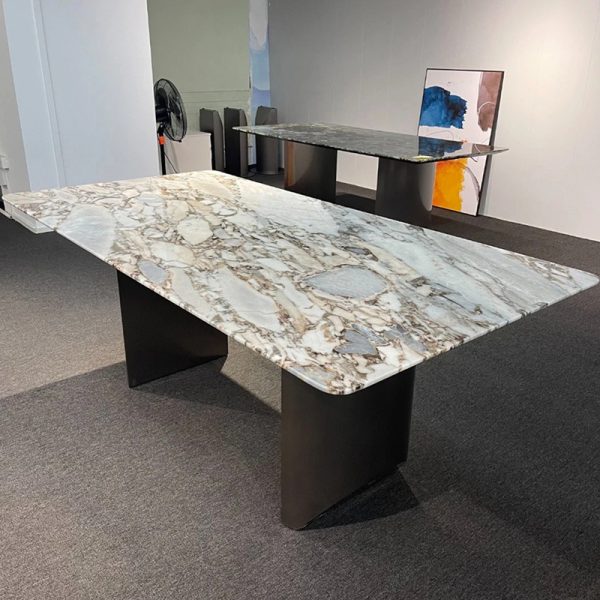 High-End Villa Marine Storm Luxury Stone Table