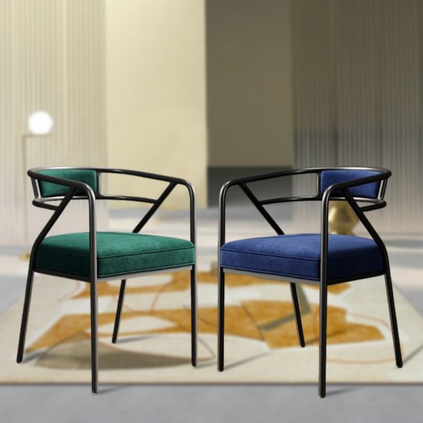 Nordic Iron Art Light Luxury Dining Table and Chair Set – Modern Elegance for Any Space