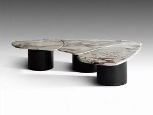 Light Luxury Minimalist Mall Combination Coffee Table - Italian Designer High-End Modern Living Room Alien Tea Table