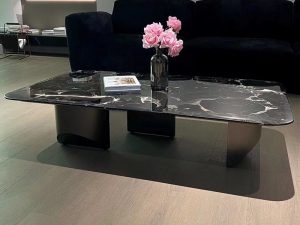 High-End Designer Natural Marble Coffee Tables – Luxurious Living Room Pieces
