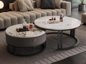 Rock Plate Coffee Table for Living Room
Transform your living space with the Rock Plate Coffee Table, a striking and modern piece designed to make a statement in any room. With its unique rock plate surface and contemporary design, this coffee table combines functionality with artistic flair, making it an ideal choice for stylish and upscale interiors.Unique Rock Plate Design
The Rock Plate Coffee Table features a distinctive rock plate surface that adds a natural and rugged charm to your living room. The textured finish and bold design of the rock plate create a dynamic visual impact, while its sturdy construction ensures durability and long-lasting performance. This table's one-of-a-kind look is perfect for adding a touch of character to your decor.Premium Quality Craftsmanship
Crafted from high-quality materials, the Rock Plate Coffee Table offers exceptional durability and elegance. The rock plate surface is not only visually striking but also easy to clean and maintain. Its robust frame provides stability and support, making this table a practical and stylish choice for everyday use.Contemporary Elegance
Designed with a modern aesthetic, the Rock Plate Coffee Table seamlessly integrates with contemporary decor. Its minimalist base and clean lines enhance the table’s sophisticated look, allowing it to blend effortlessly with a variety of interior styles. The table’s bold design makes it a standout piece, enhancing the overall ambiance of your living space.Why Choose AsianDaVinci?
Opting for the Rock Plate Coffee Table from AsianDaVinci means choosing a piece that combines innovative design with high-quality craftsmanship. We are dedicated to offering furniture that adds elegance and functionality to your home. Our expert team is here to help you find the perfect coffee table to enhance your living space, ensuring a seamless and satisfying shopping experience.