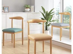 Iron Horn Chair – Durable and Stylish Seating for Fast Food Restaurants and Cafes