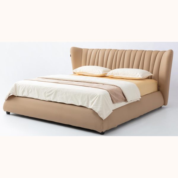 Simplification Leather Bed - High-End Large Bed for Master Bedroom