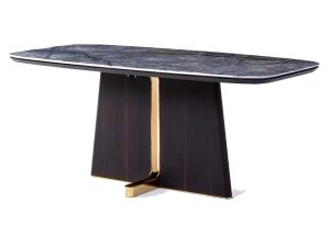 قاعدة طاولة طعام فاخرة من Rock Board – أرجل مقوسة أنيقة لتجربة طعام حديثة