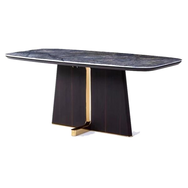 Light Luxury Rock Board Dining Table Base – Elegant Bracket Legs for a Modern Dining Experience