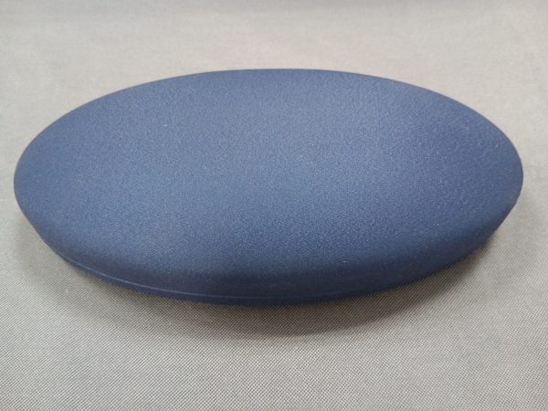 Oval Pearl Jewelry Package Box With Blue Leather