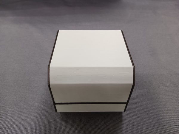 White Flat Open Octagonal Pendant Jewelry Package Box